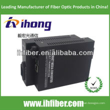 SC 10 / 100M Fibra Óptica Media Converter singlemode fibra dual 20km